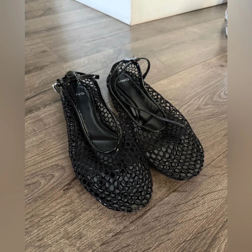 Women's mango Ballerinas With Mesh Bracelet 8.5 (39) - Picture 6 of 10